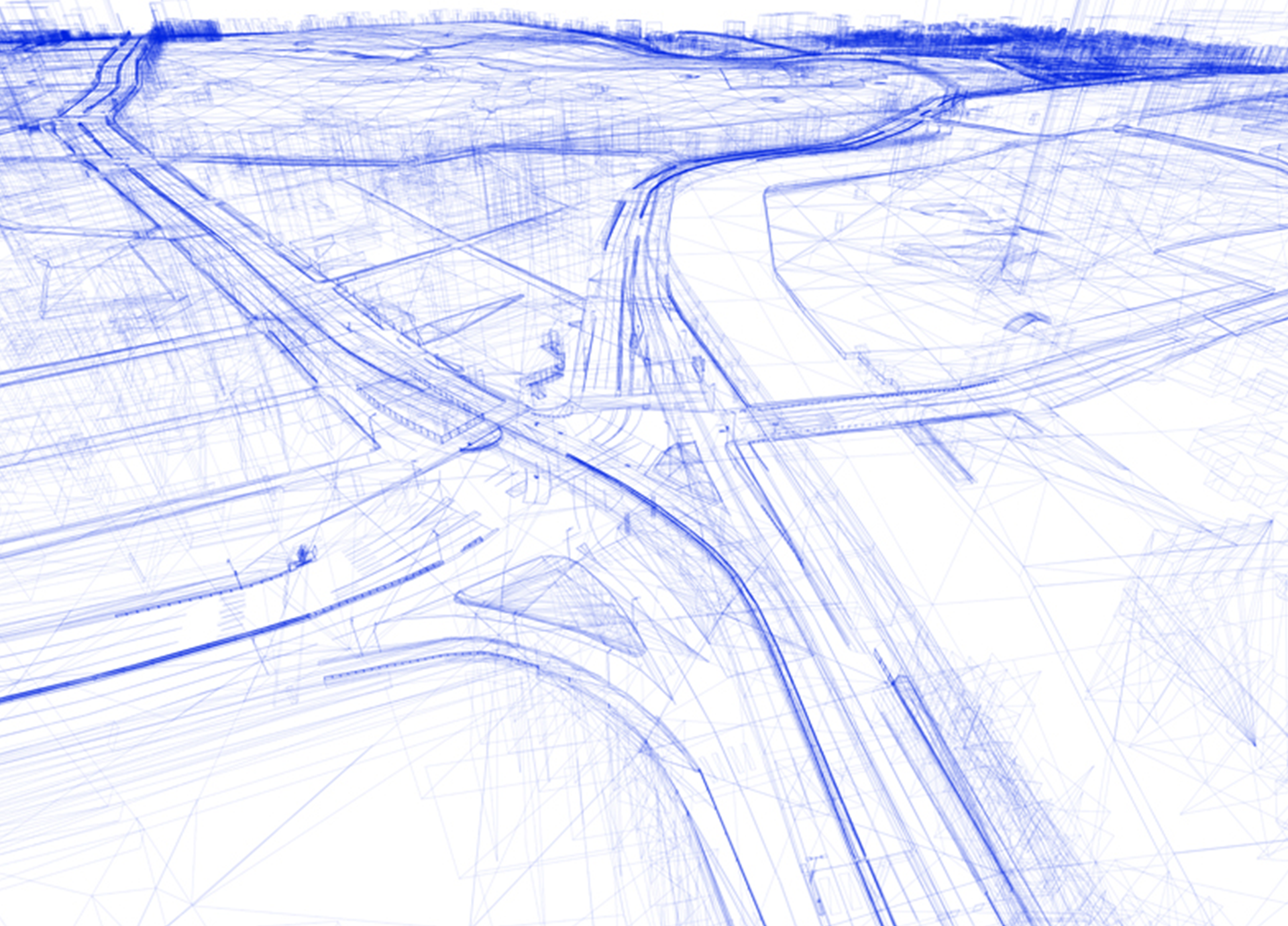 東京（ワイヤーフレーム）