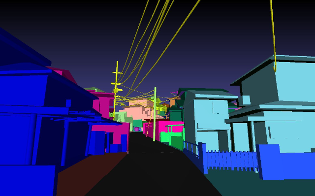 地上計測点群モデル